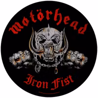 MOTORHEAD - IRON FIST  Backpatch