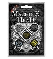 MACHINE HEAD - CREST 5-pack badge