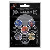 MEGADETH - VIC RATTLEHEAD 5-pack badge