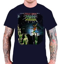 URIAH HEEP DEMONS AND WIZARDS (NAVY) T-Shirt