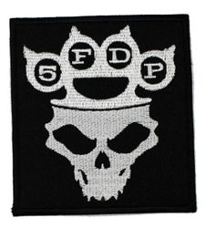 Five finger death punch Skull patch