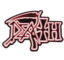 Death logo XL patch