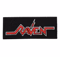 Raven logo patch