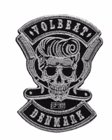 Volbeat Denmark logo patch
