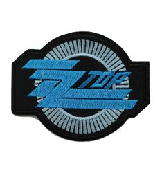 ZZ top logo patch