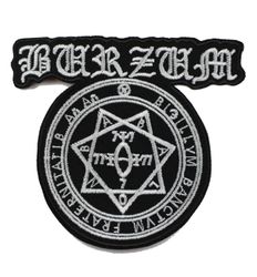 Burzum logo patch