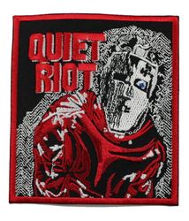 Quiet riot logo patch