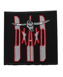 D.A.D red logo patch