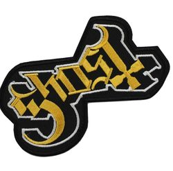 Ghost yellow logo patch