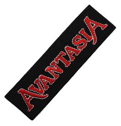 Avantasia red logo patch