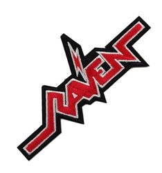 Raven cut out logo patch