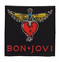 Bon jovi logo patch