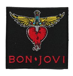 Bon jovi logo patch