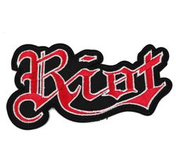 Riot logo patch