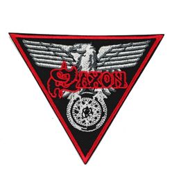 Saxon Wheels of steel logo patch
