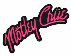 Mötley crue logo patch