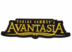 Avantasia yellow logo patch