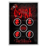 GOJIRA - FORTITUDE 5-pack badge