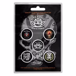Five finger death punch 5-pack badge