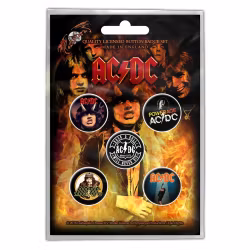 AC/DC 5-pack badge