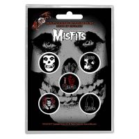 Misfits 5-pack badge