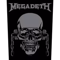 MEGADETH - VIC RATTLEHEAD  Back-patch