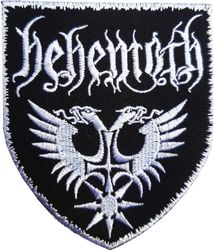 Behemoth white shield patch