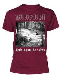 BURZUM IF THE LIGHT TAKES US (MAROON) T-Shirt