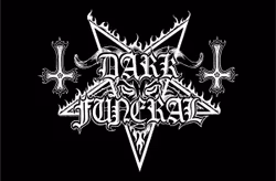 DARK FUNERAL - LOGO poster flag