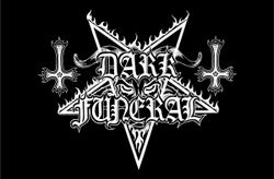 DARK FUNERAL - LOGO posterflagga