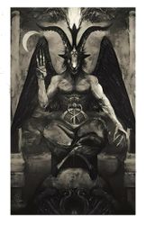 Baphomet posterflagga