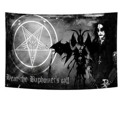 Baphomet´s call posterflagga