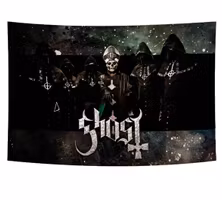 Ghost poster flag