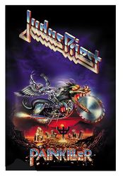 Judas priest Painkiller posterflagga