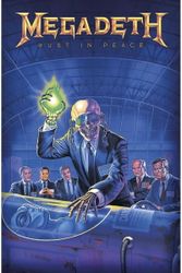 MEGADETH - RUST IN PEACE posterflagga