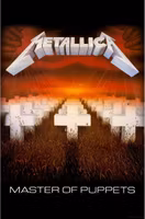 METALLICA - MASTER OF PUPPETS poster flag