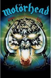 MOTORHEAD - OVERKILL posterflagga