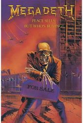 MEGADETH - PEACE SELLS posterflagga
