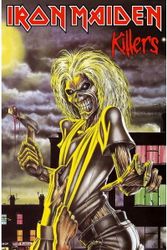 IRON MAIDEN - KILLERS posterflagga