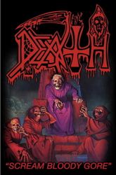 Death Scream Bloody Gore posterflagga
