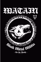 WATAIN - BLACK METAL MILITIA poster flag