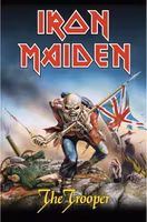 IRON MAIDEN - THE TROOPER poster flag
