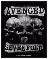 AVENGED SEVENFOLD - 3 SKULLS Patch