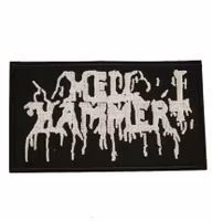 Hell hammer logo patch