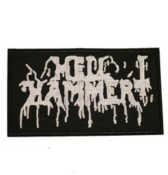 Hell hammer logo patch