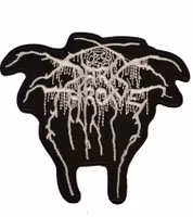 Dark throne logo patch