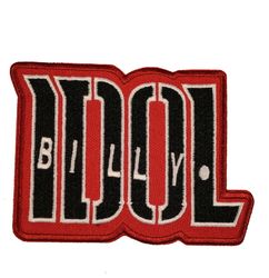 Billy idol logo patch