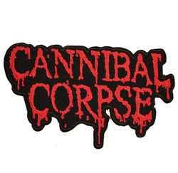 Cannibal corpse logo patch