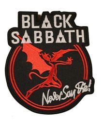 Black sabbath Never say die patch