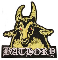Bathory Yellow goat patch